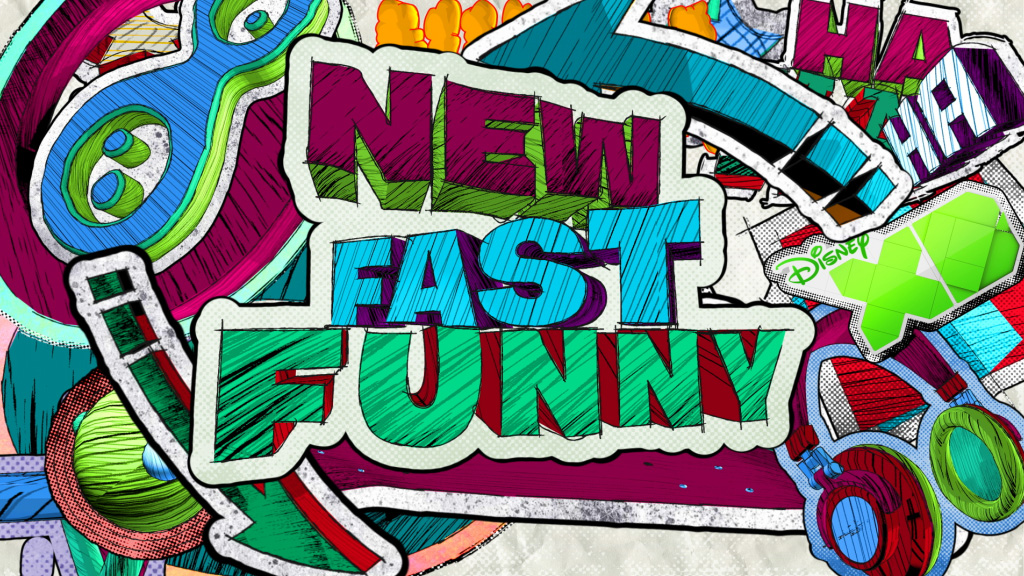 new fast funny Channel animated intro image