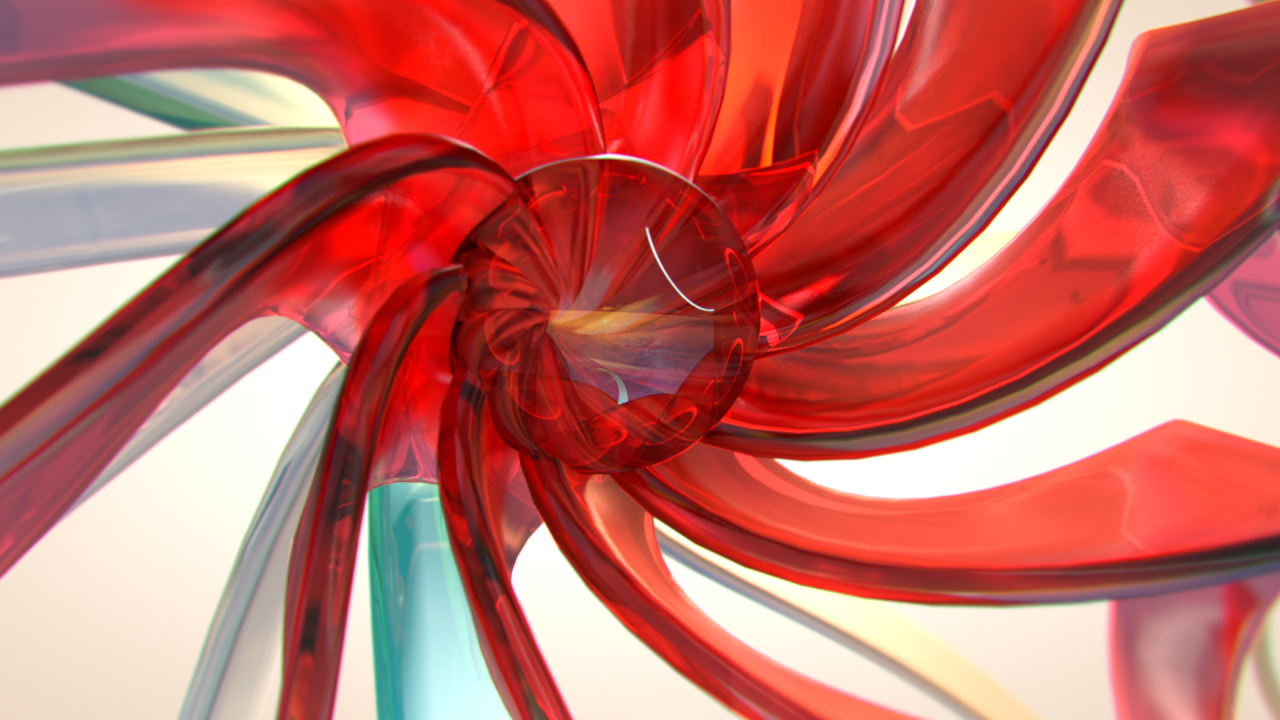 Glass flower style frame, design, after effects,art direction lee robinson, altered.tv london